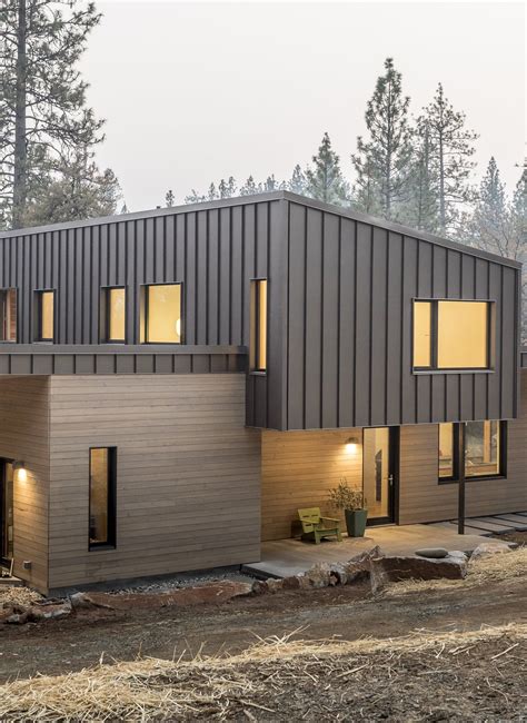 modern house metal siding|residential metal siding.